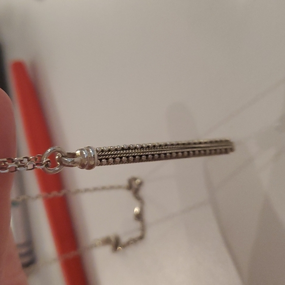 heidi j hale Jewelry - Sterling silver tassel necklace